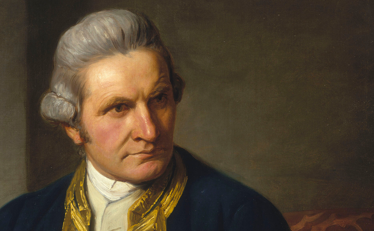 Captain James Cook (detail)