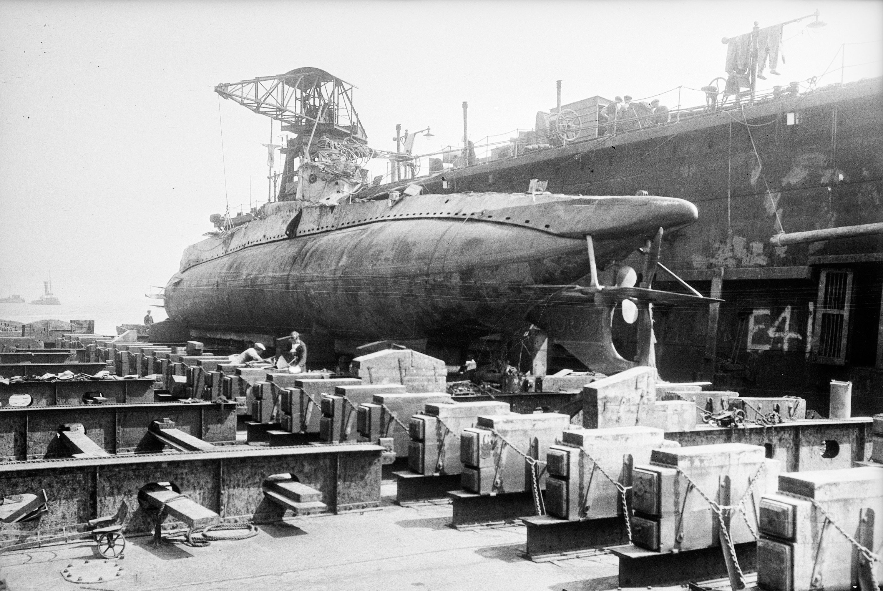 World War I At Sea Explore Royal Museums Greenwich   N22617 Submarine UC Germany 1915 WWI Slider 