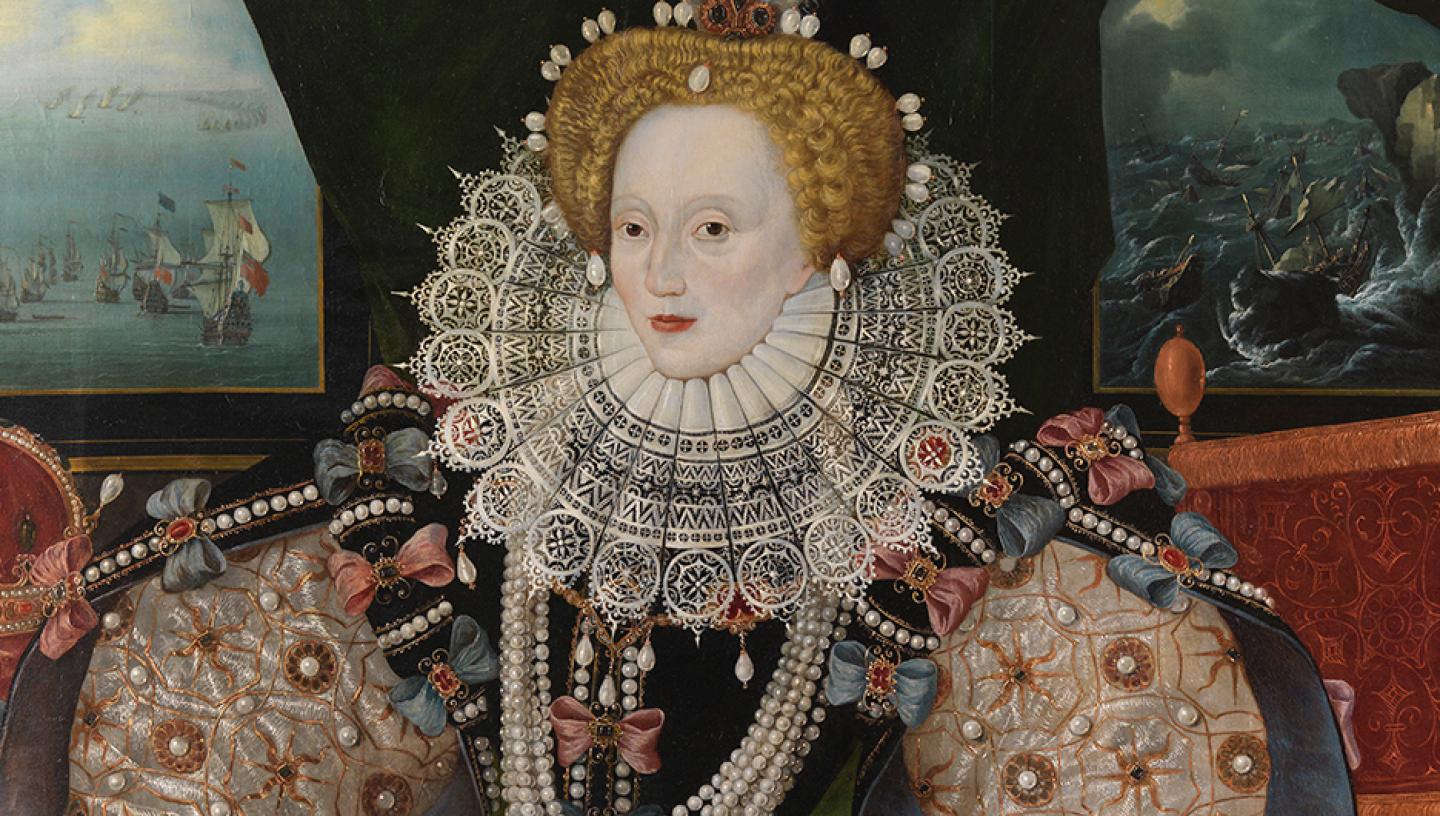 The Armada Portrait of Elizabeth I Royal Museums Greenwich