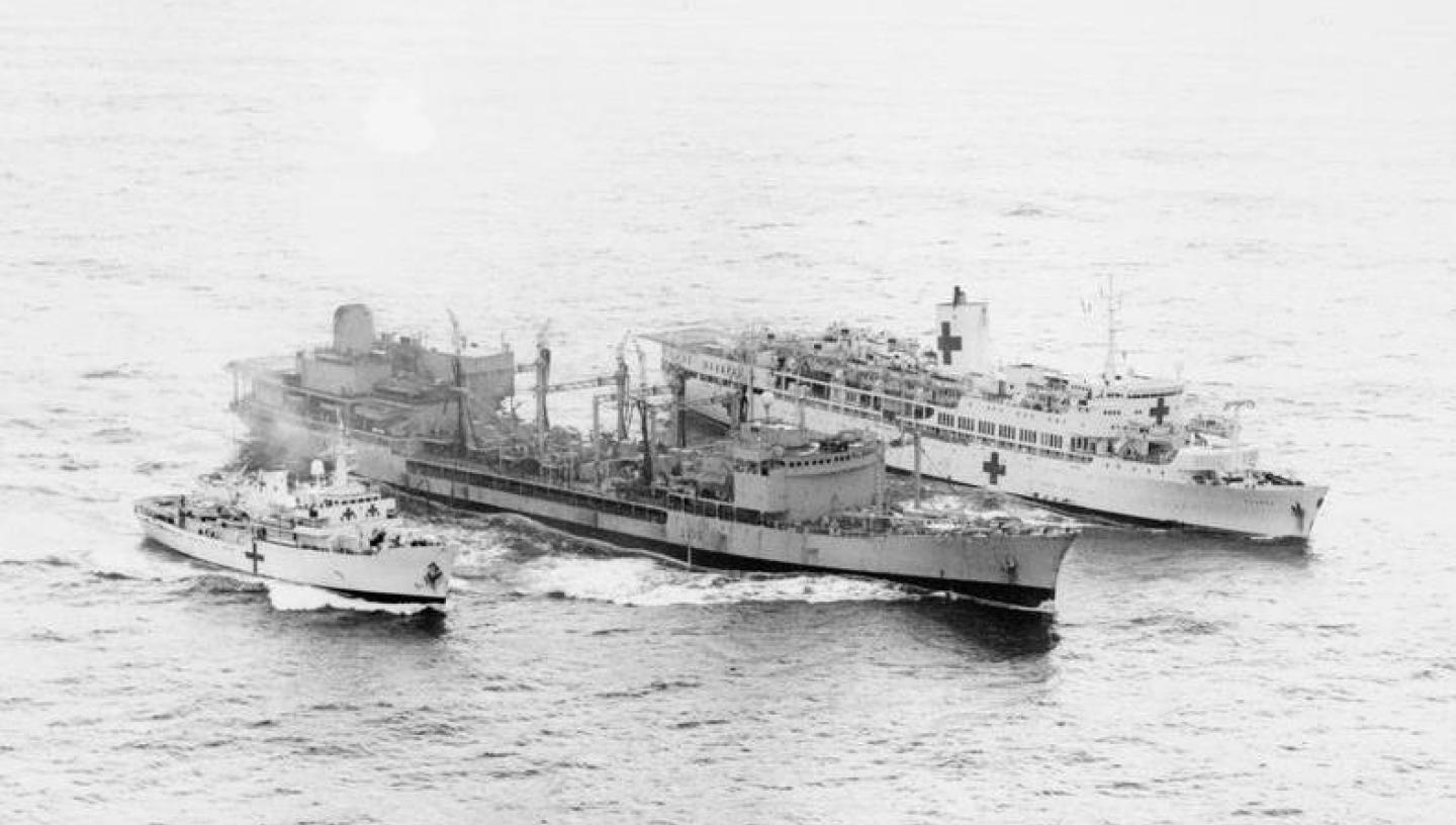 Falklands conflict oral history: on board hospital ship SS Uganda