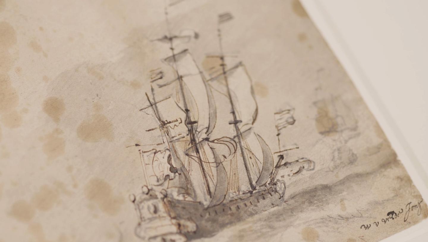 ship drawing