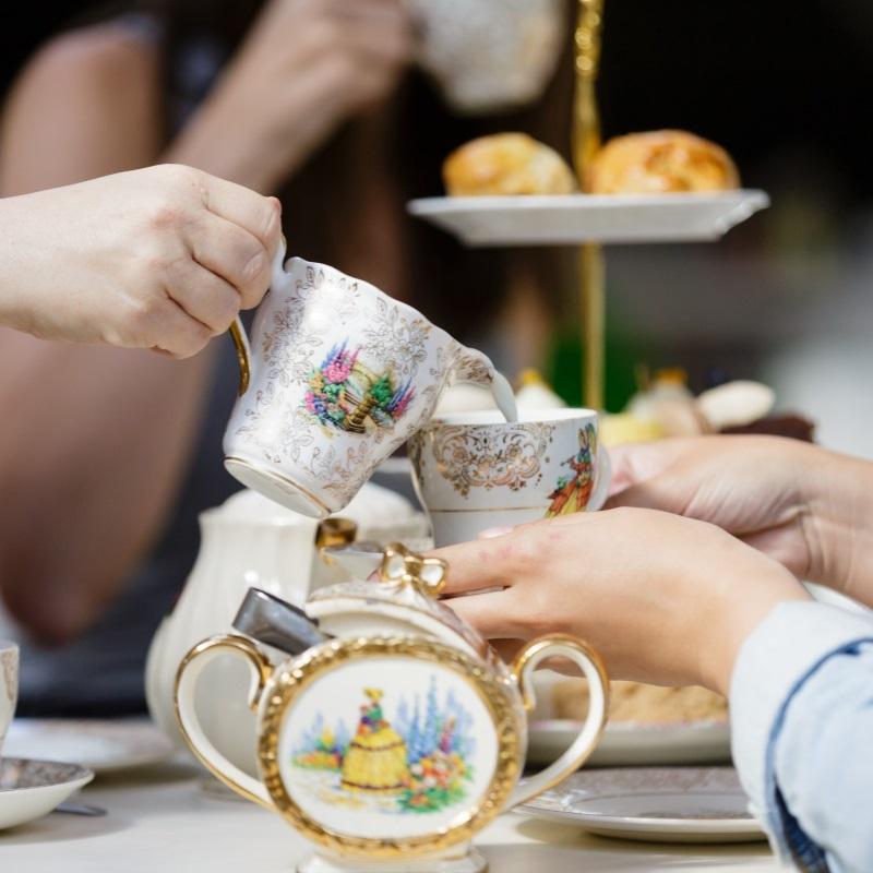 Afternoon tea at Cutty Sark's Even Keel cafe