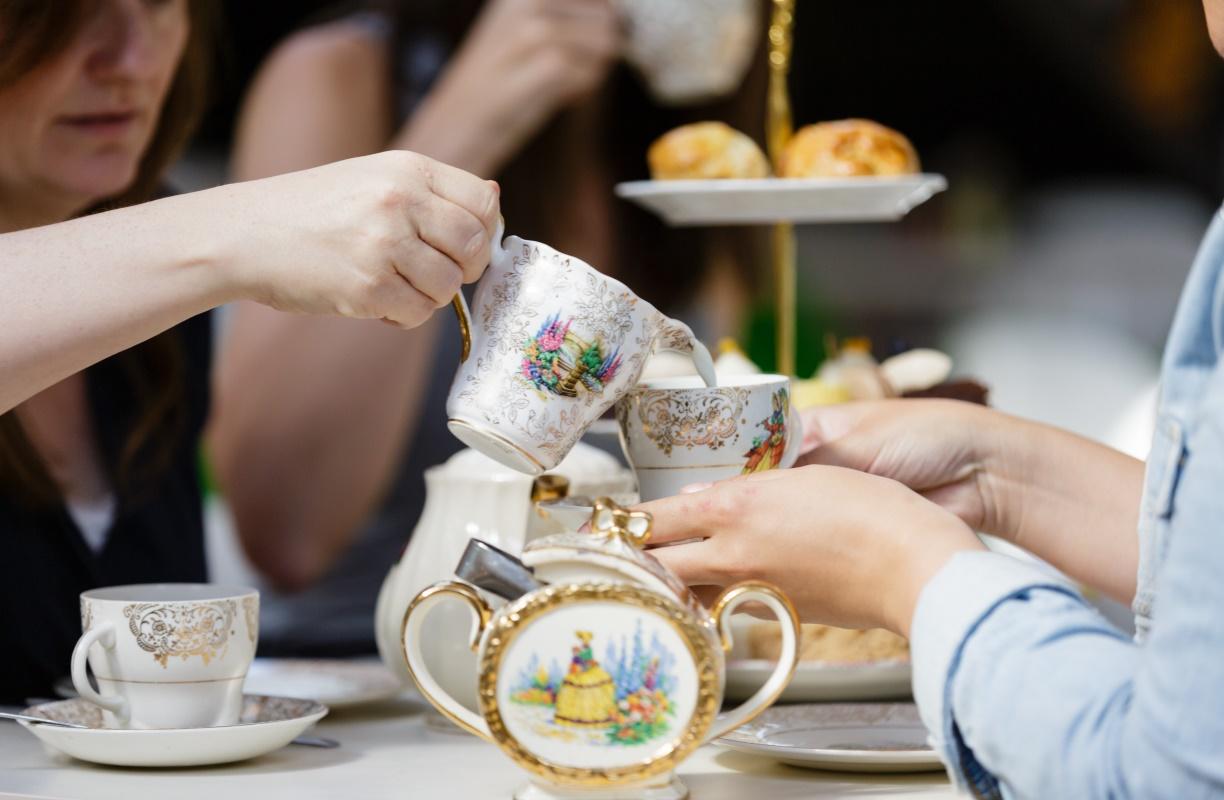 Afternoon tea at Cutty Sark's Even Keel cafe