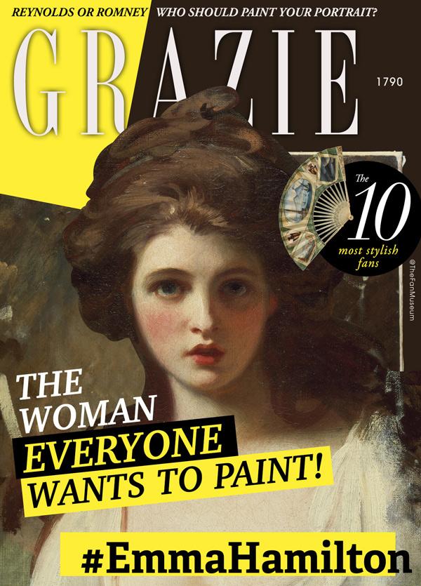 Grazie Magazine Cover Emma Hamilton