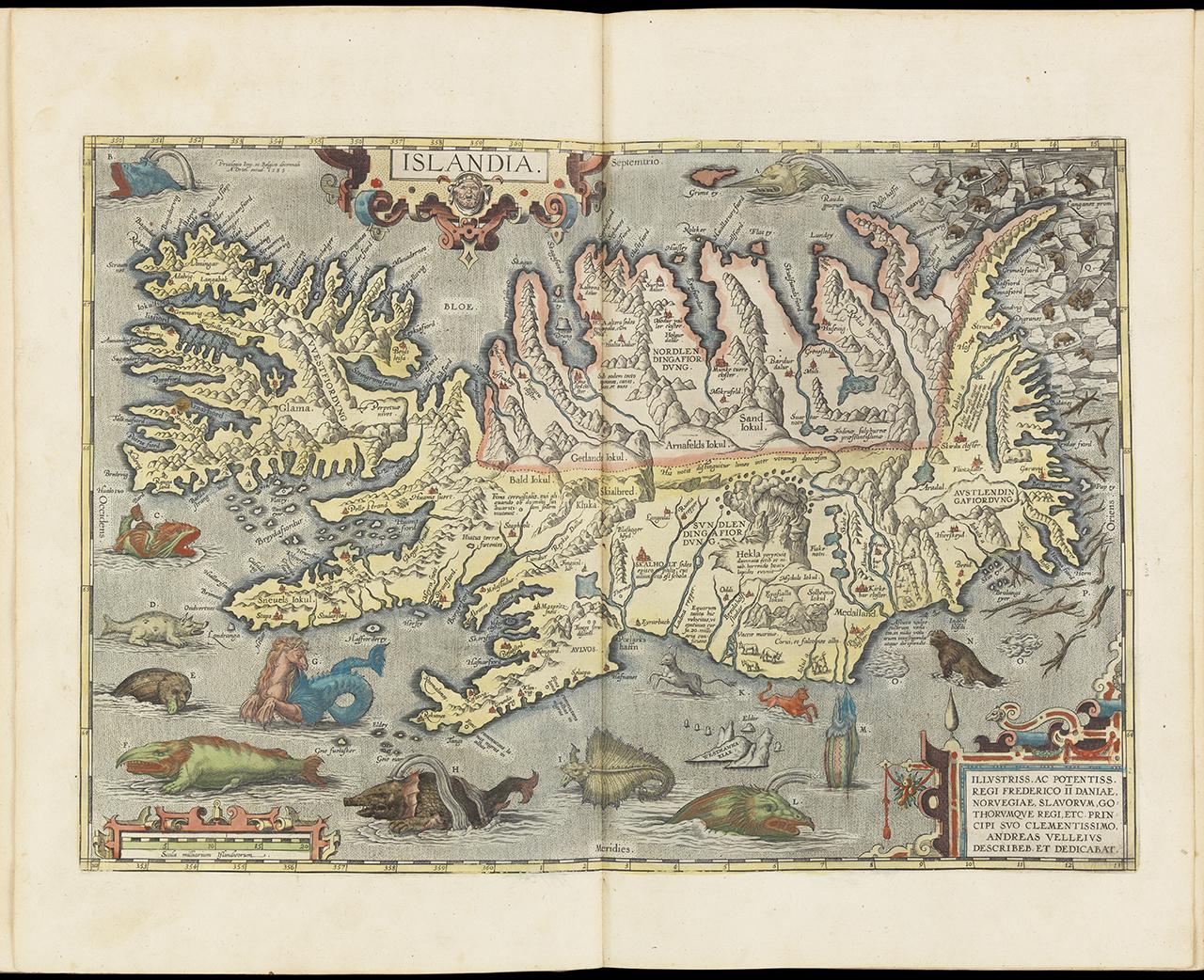 Collection map os Islandia