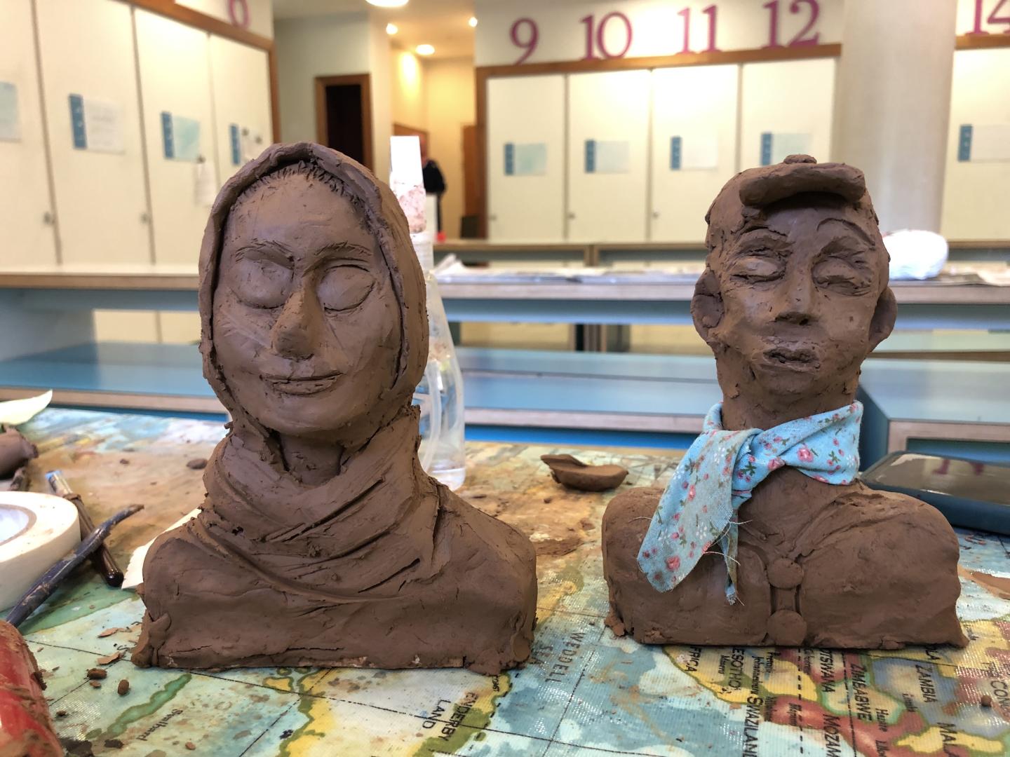 Clay workshop as part of Refugee Week 2022