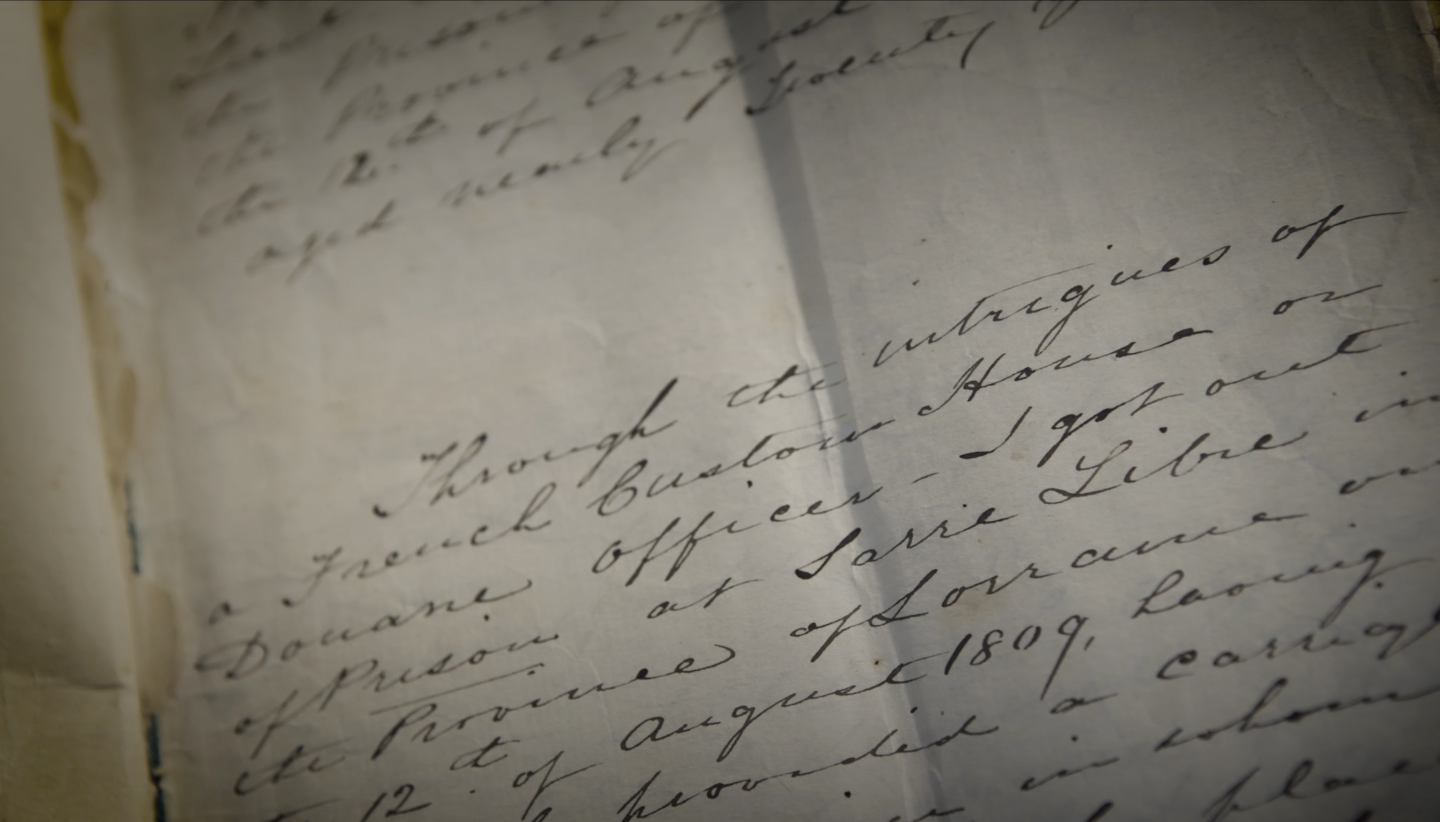 A handwritten manuscript written in black ink