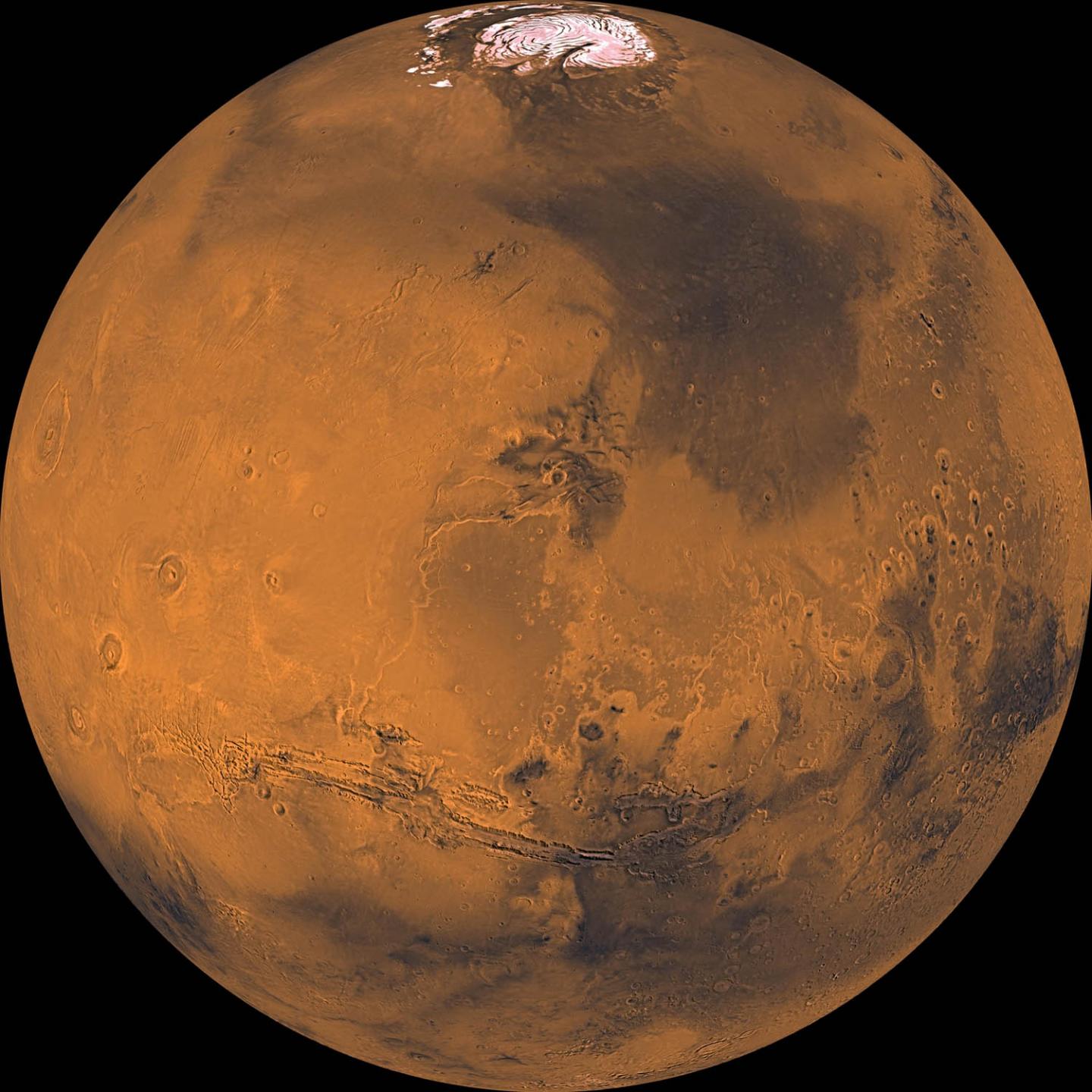 what does mars look like from earth