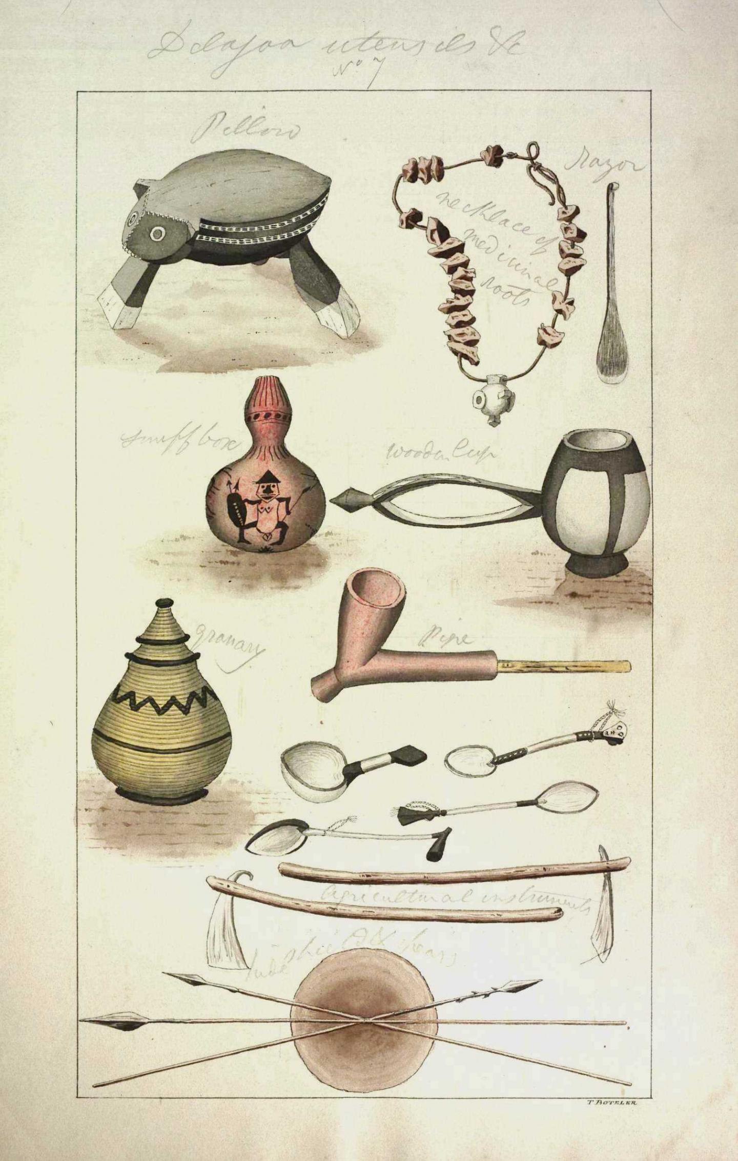 BTL/2/1/4 - Delagoa Utensils Etc. / No. 7